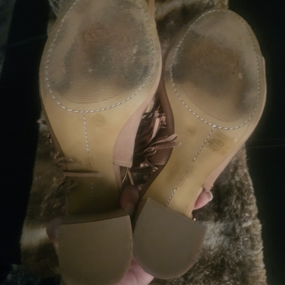 Vince Camuto Fringe Heels - Picture 6 of 8